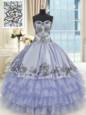 Vintage Fuchsia Lace Up Quinceanera Dress Beading and Ruffles and Pick Ups Sleeveless Floor Length