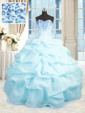 Inexpensive Wine Red Sleeveless Beading and Ruffles Floor Length Quinceanera Gown