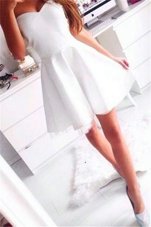 Customized Sleeveless Zipper Mini Length Ruching Casual Dresses