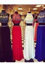Sumptuous Satin Long Sleeves Floor Length Prom Gown and Beading and Appliques